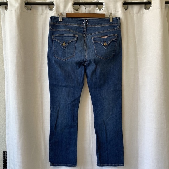 HUDSON jeans rn 107906 blue jeans size 30 Women's Straight Flap Pocket - Picture 6 of 14